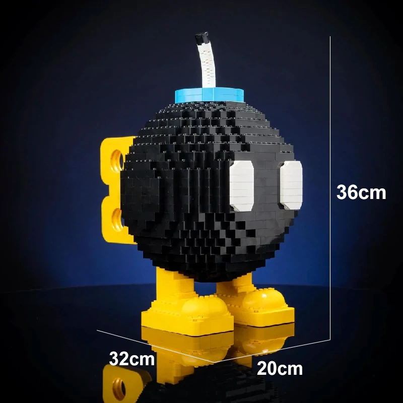 Studio MOC 000009 Super Mario Bros Angry Bob-Omb
