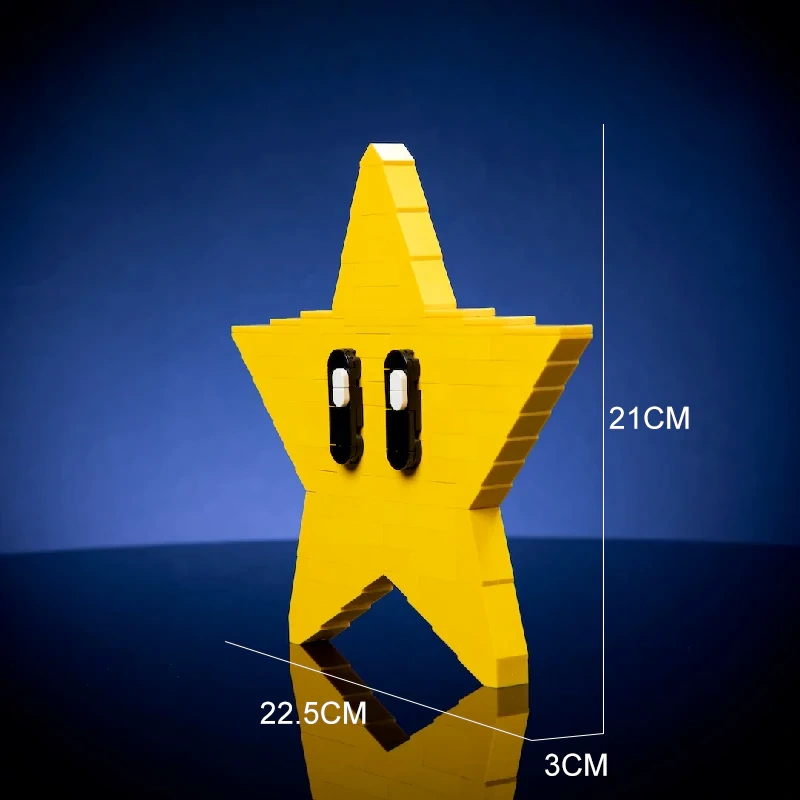 Studio MOC 0000012 Super Mario Bros Power Star