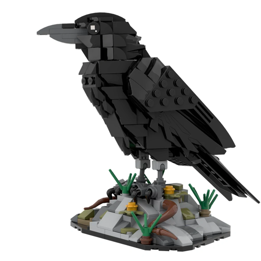 Lego Raven Knight Brick Model