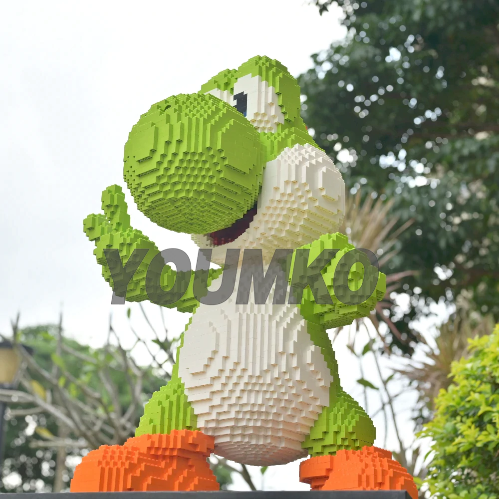 LEGO Yoshi Mario MOC Build
