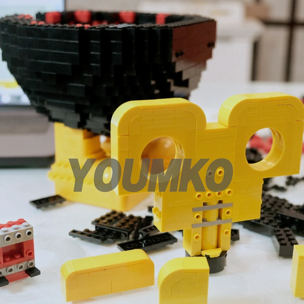 Studio MOC 000009 Super Mario Bros Angry Bob-Omb