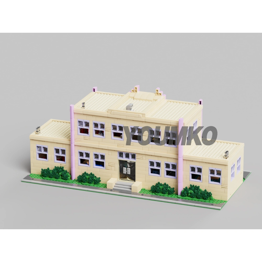 Studio MOC The Simpsons Springfield Elementary School Modular
