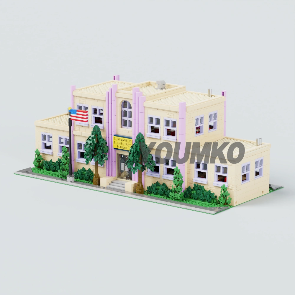 [Pre-sale] Studio MOC 177723 The Simpsons Modular Springfield Elementary School