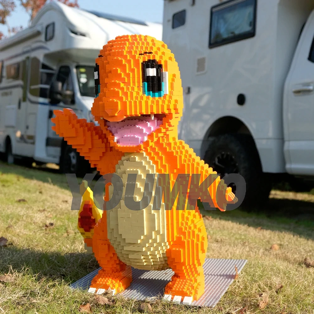 [Pre-Sale] Studio MOC 000003 Life Size Pokémon Pocket Charmander Japanese Anime US Warehouse Express