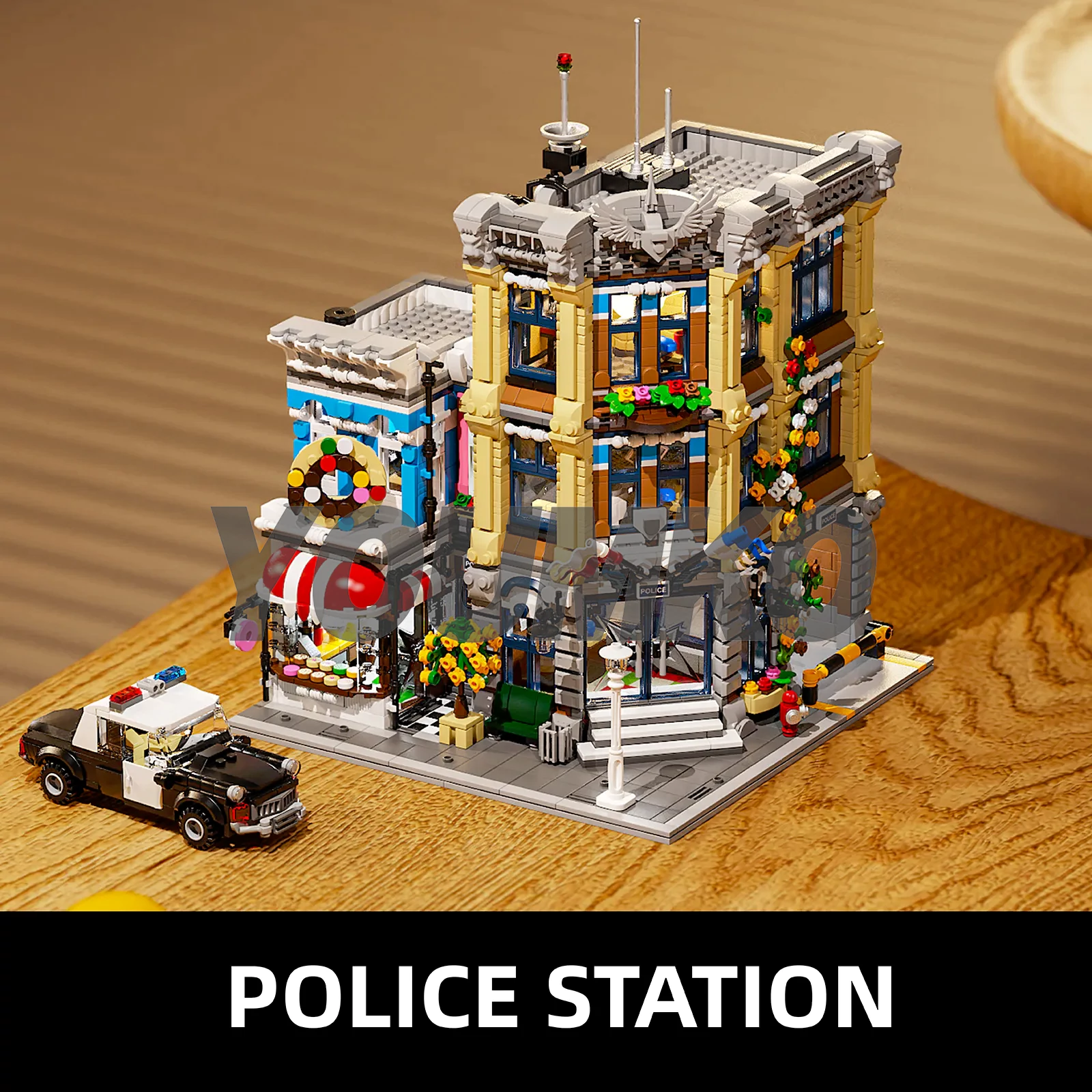 WGC 20001 Corner Police Station Brick Town
