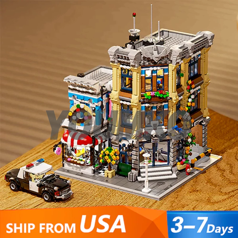 Bricktown Police Station Modular Set