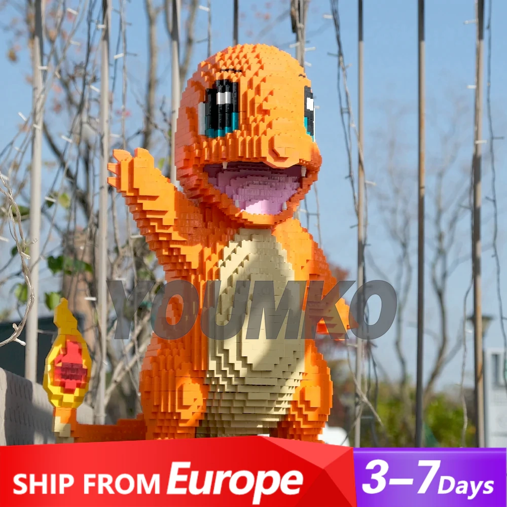 [Pre-Sale] Studio MOC 000003 Life Size Pokémon Pocket Charmander Japanese Anime Europe Warehouse Express