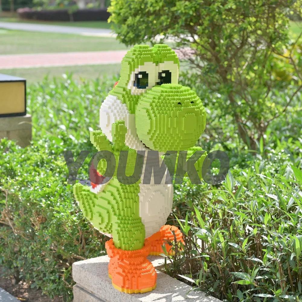 Build LEGO MOC Super Mario Yoshi Set for Fans