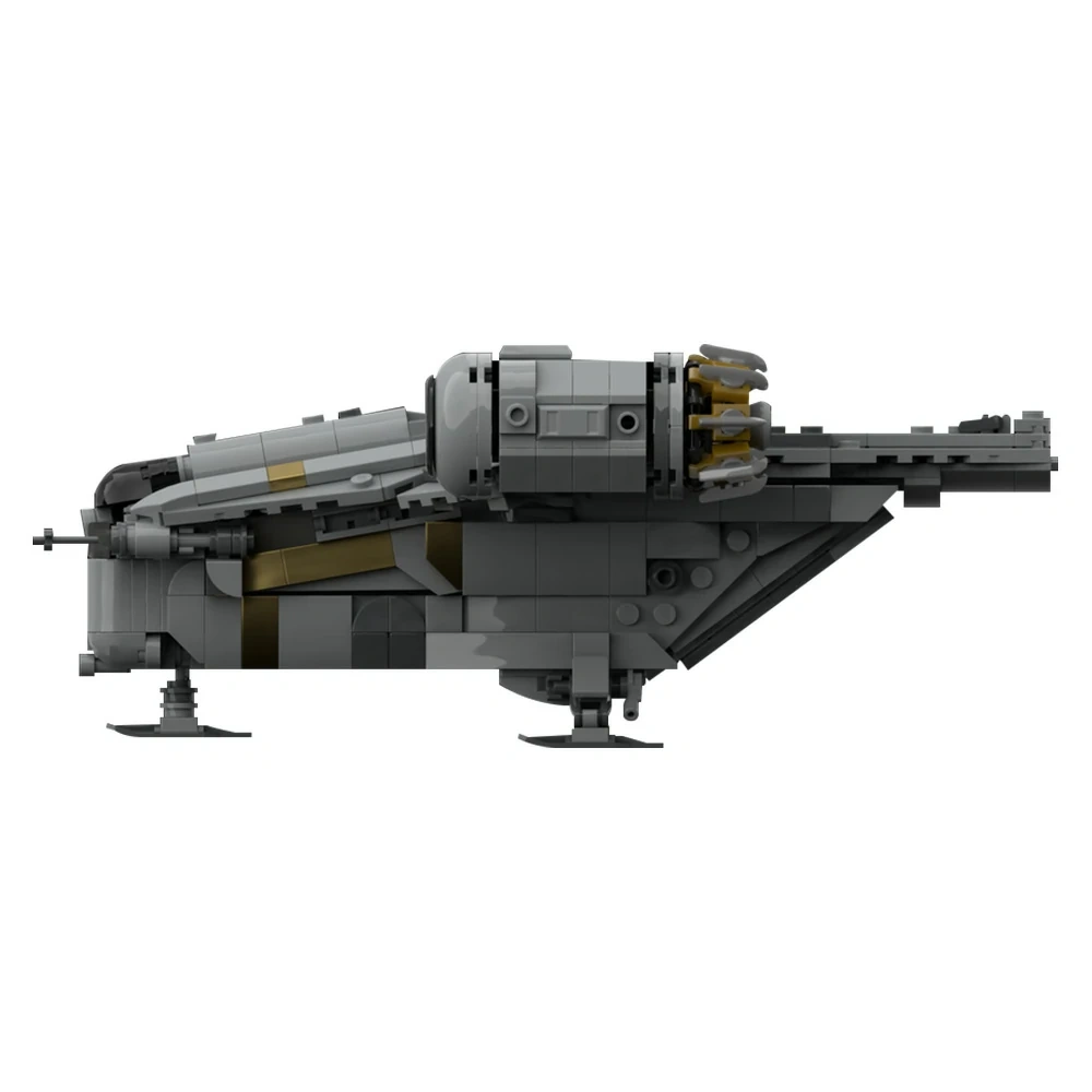 Gobricks MOC 183462 Razor Crest Starship Collection Midi Scale