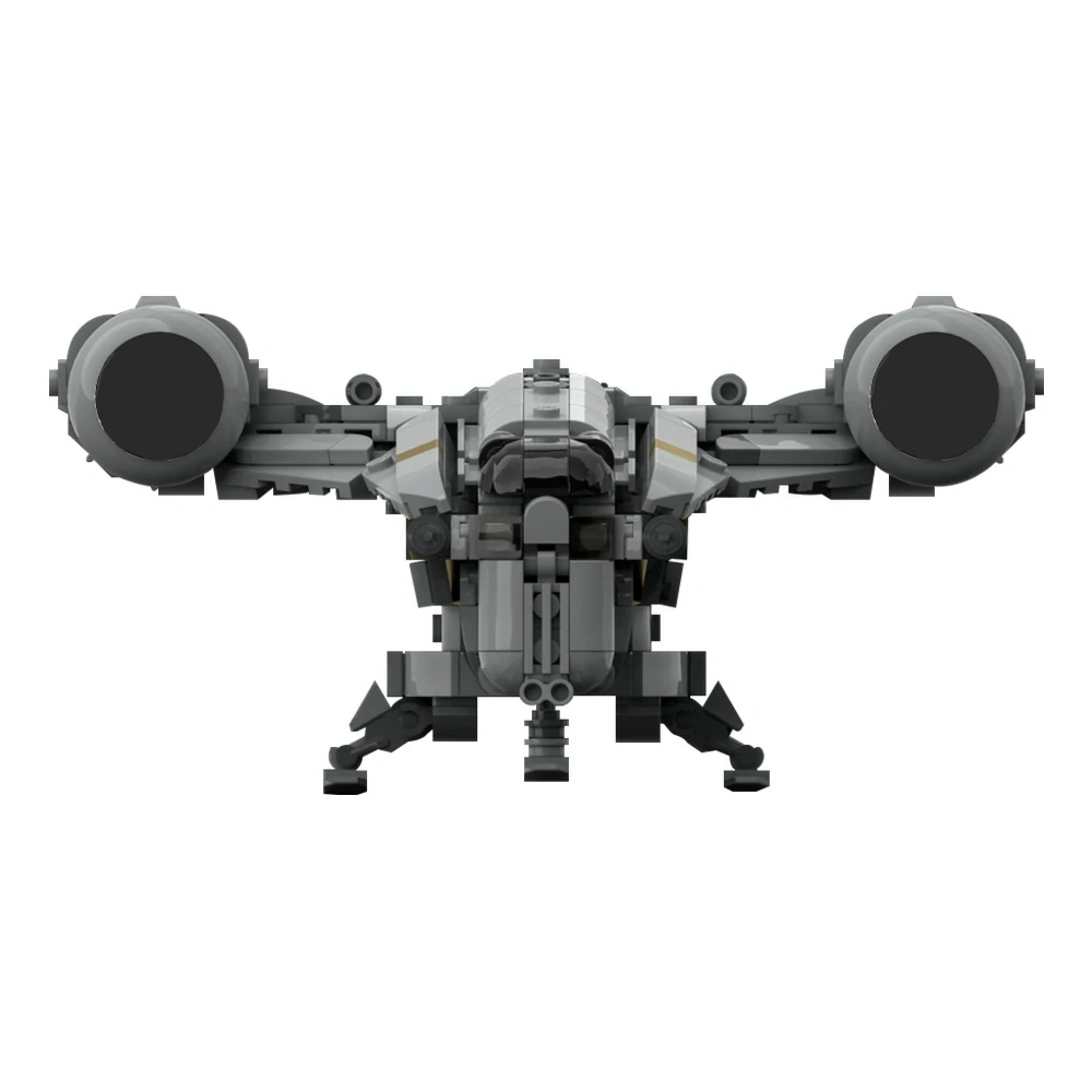 Gobricks MOC 183462 Razor Crest Starship Collection Midi Scale