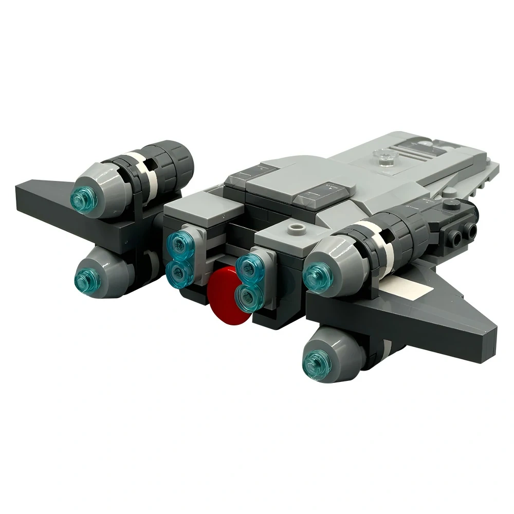 GoBricks MOC 207755 Midi-scale Onyx Cinder With Hull Demolition Function
