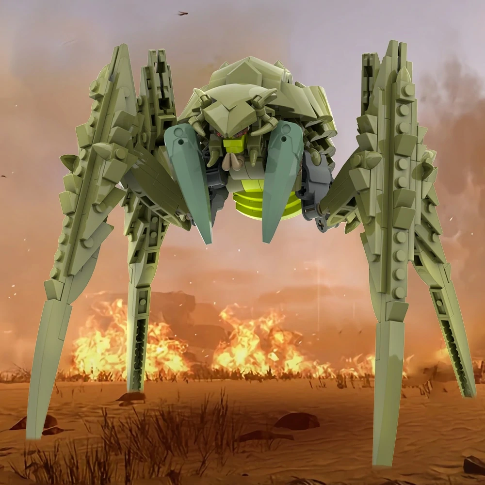 GoBricks MOC S0010 Helldivers Bile Titan