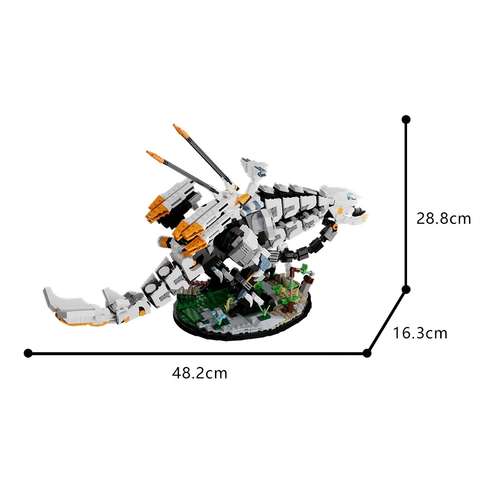 GoBricks MOC S0012 Horizon Zero Dawn Thunder Fang