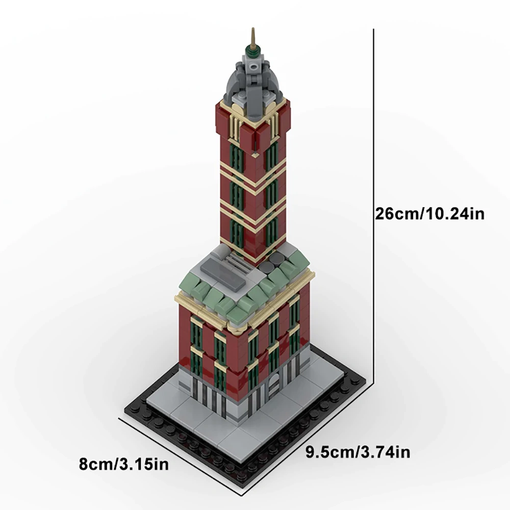 MOC 132578  Singer Building 1:800 Scale
