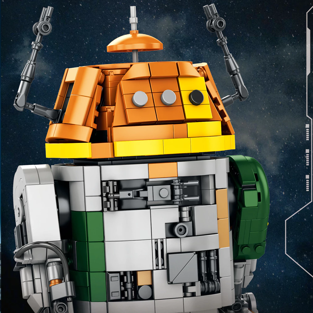 chopper, a Star Wars rebel currently on a mission in space.
