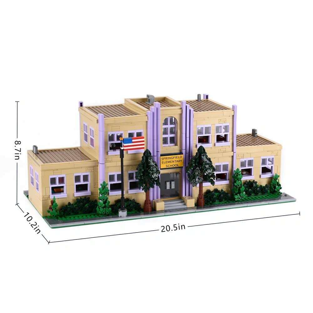 WGC The Simpsons Springfield Elementary School Modular US Warehouse Express