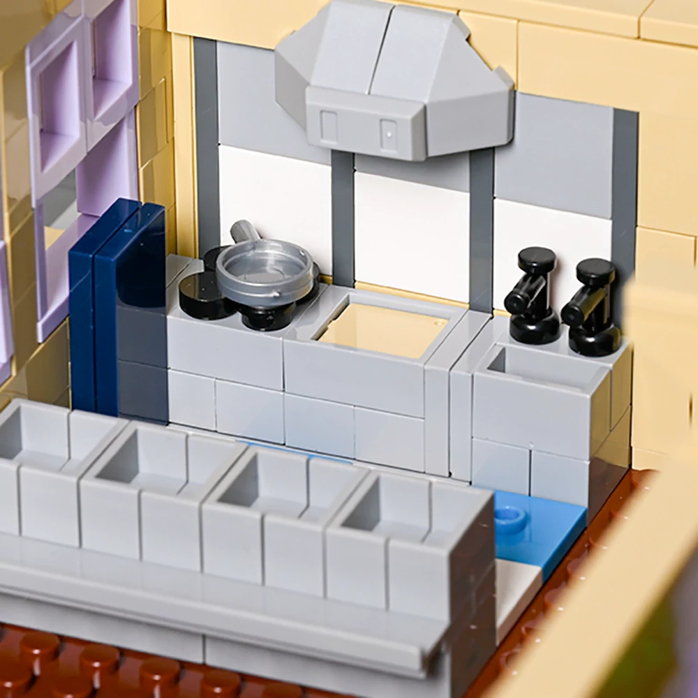 [Pre-Sale] [With Original Box] Studio MOC The Simpsons Springfield Elementary School Modular Europe Warehouse Express