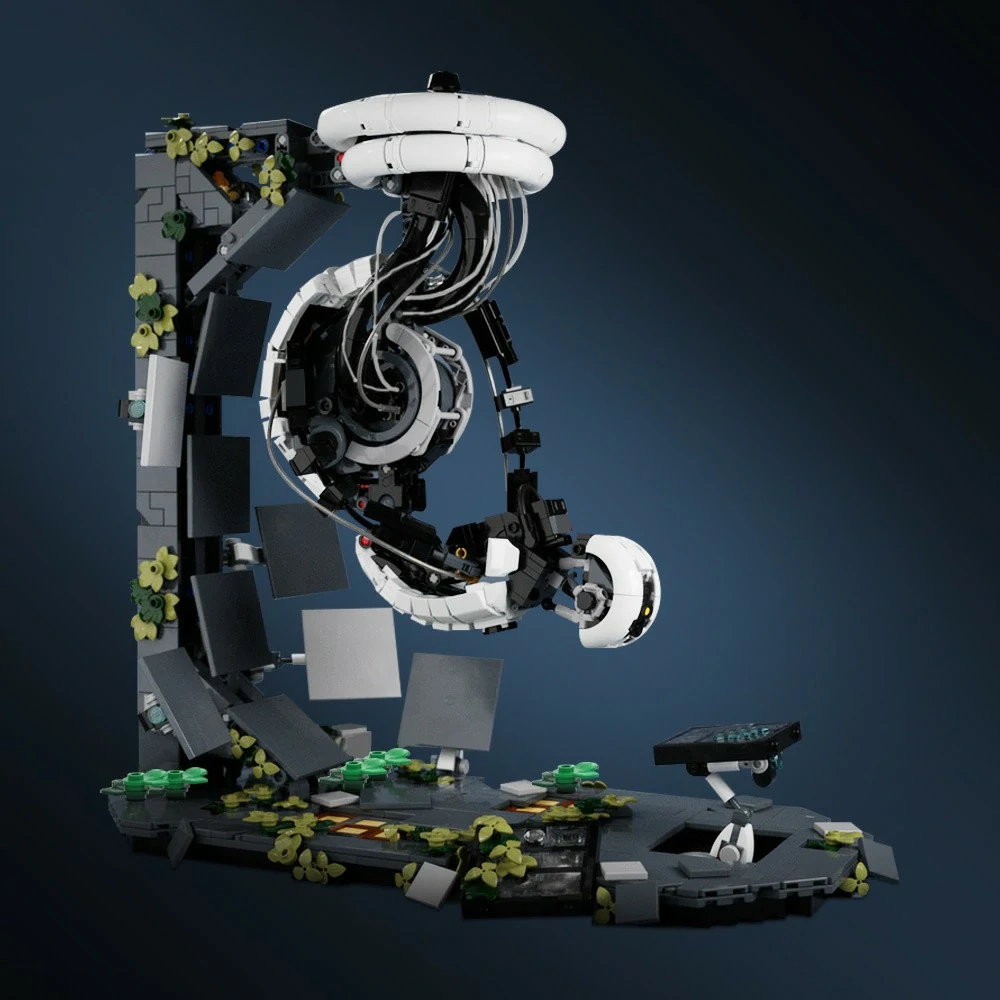 GoBricks LEGO GLaDOS MOC