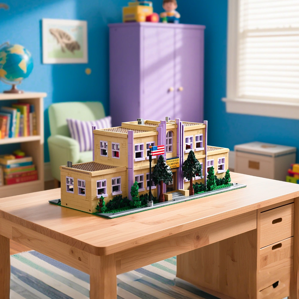 WGC The Simpsons Springfield Elementary School Modular US Warehouse Express