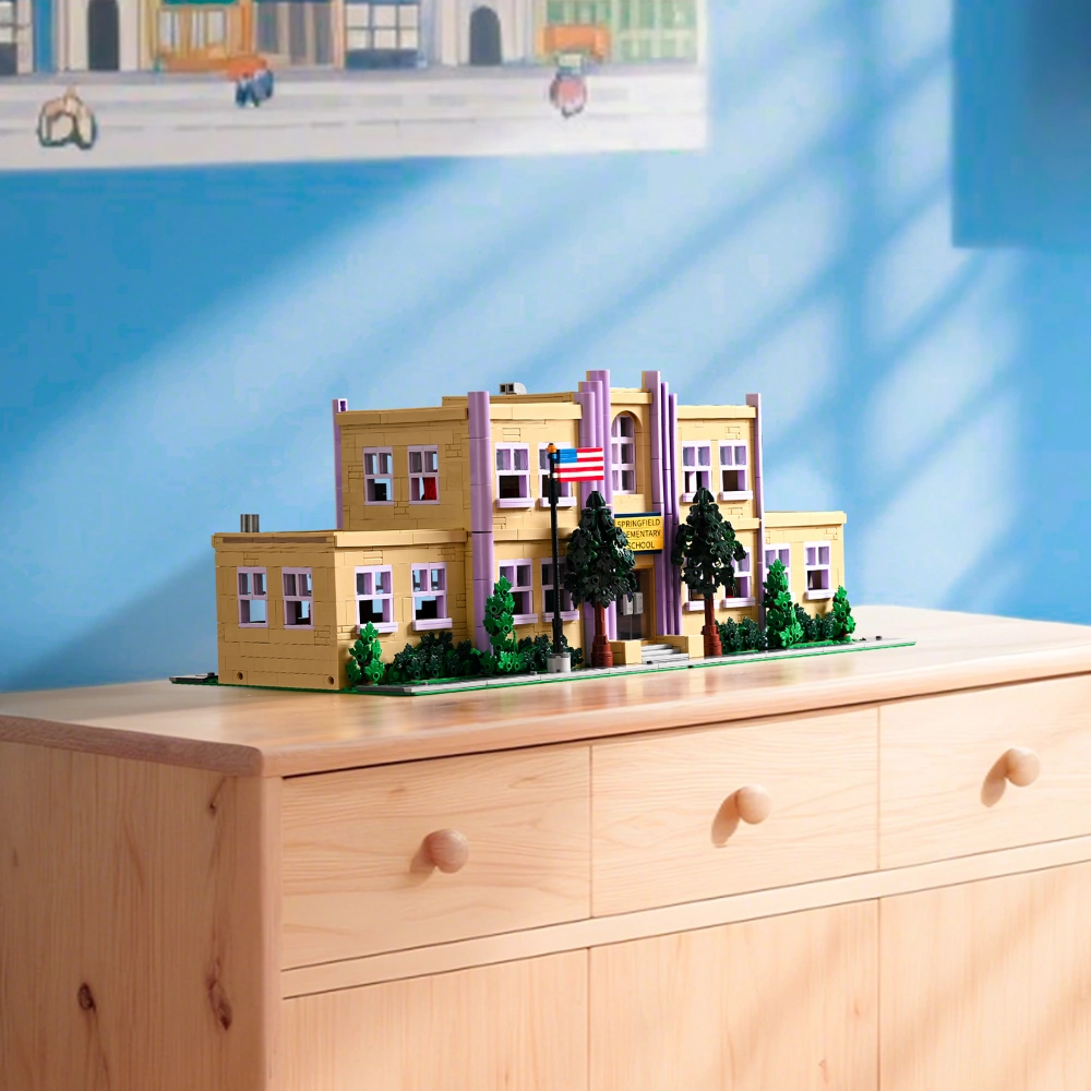 Custom The Simpsons Springfield Elementary School Modular