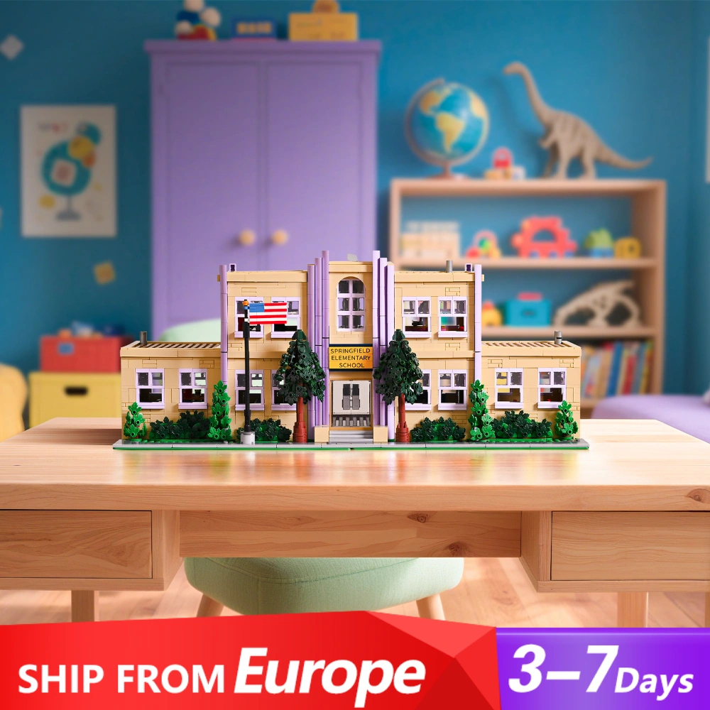 Custom The Simpsons Springfield Elementary School Modular Europe Warehouse Express