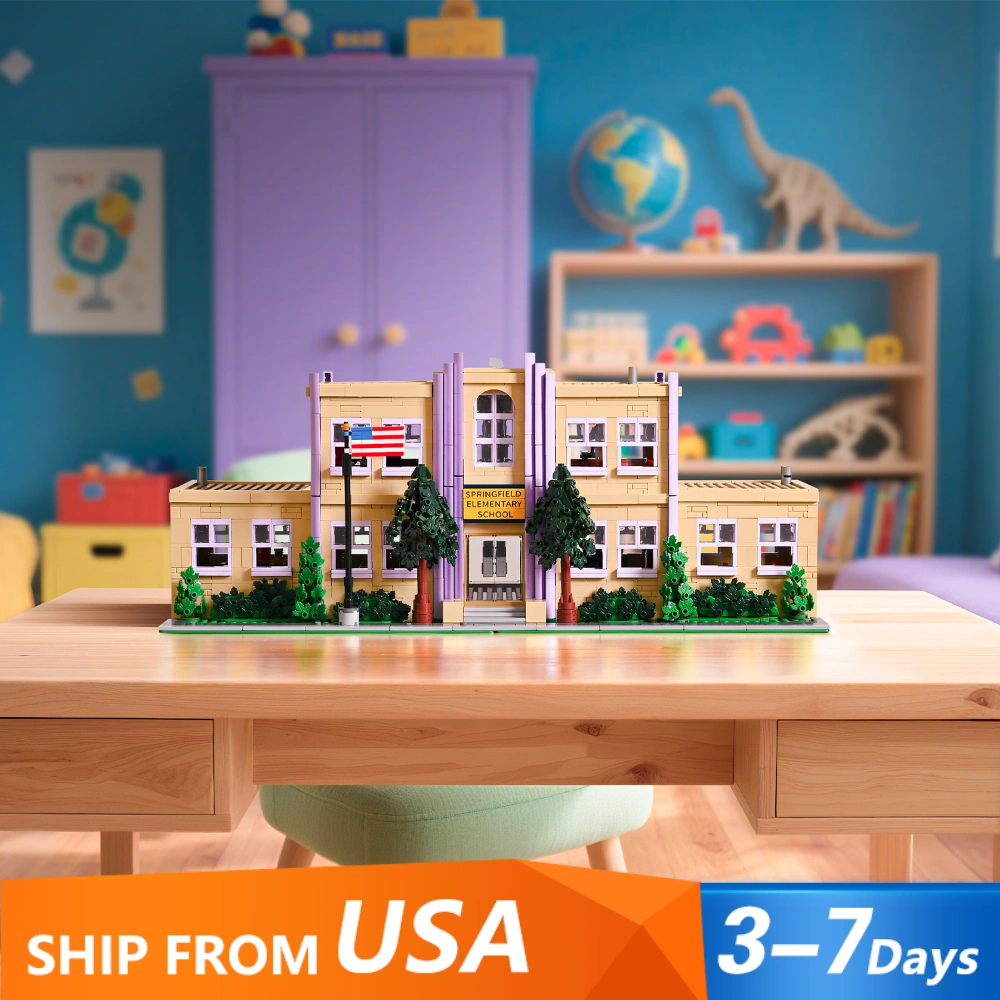WGC The Simpsons Springfield Elementary School Modular US Warehouse Express