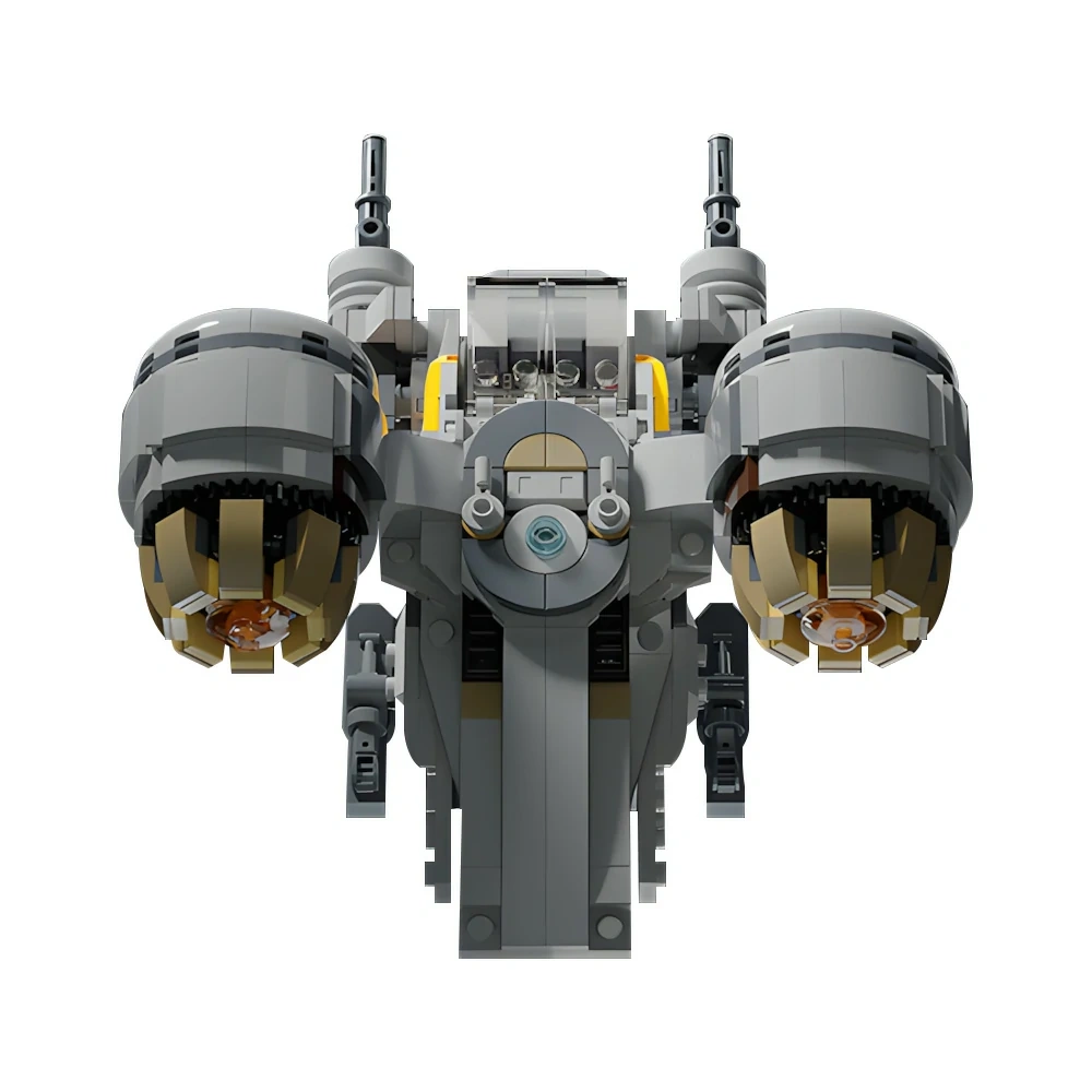 GoBricks MOC 207735 Chibi Razor Crest