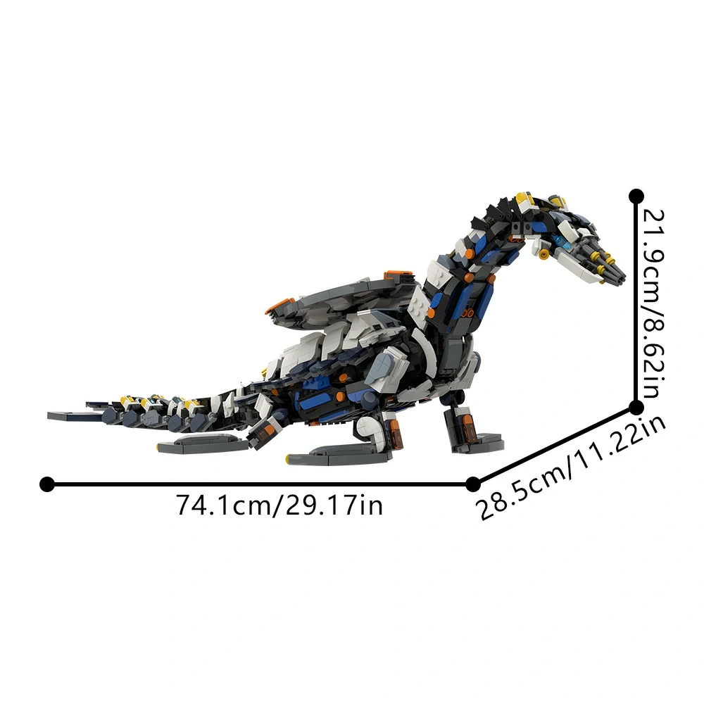 GoBricks MOC 182853 Tide Ripper From Horizon Forbidden West MOC