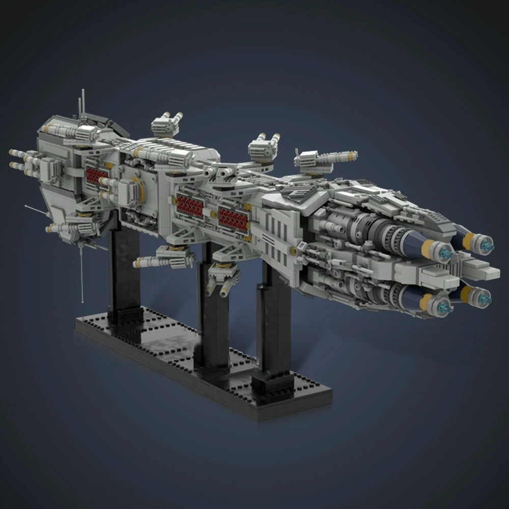 GoBricks MOC 211971 NOVA Class Dreadnought From Babylon 5