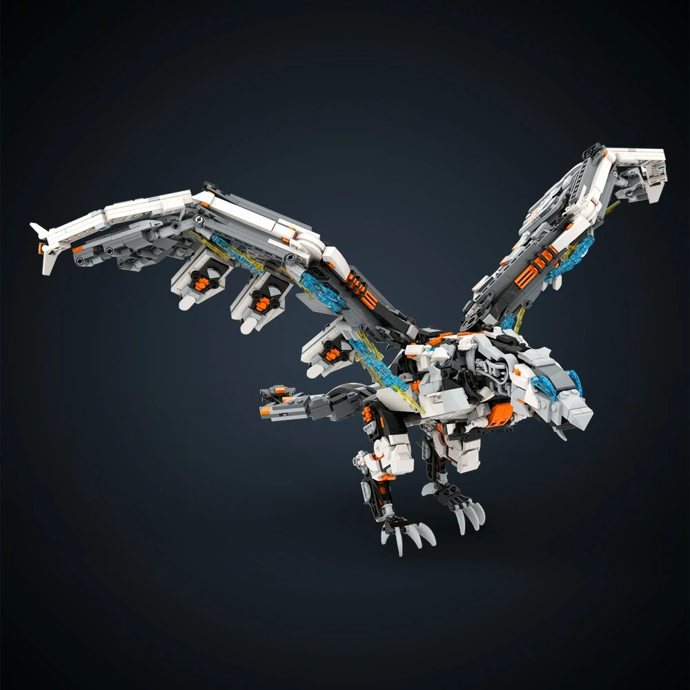 GoBricks MOC A1820 Iconic Stormbird from Zero Dawn