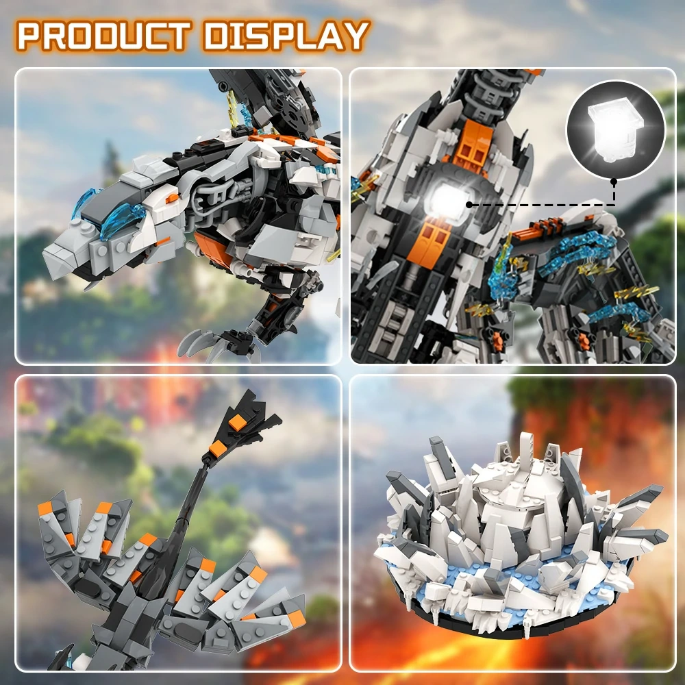 GoBricks MOC A1820 Horizon Stormbirds West Despair And Zero Dawn