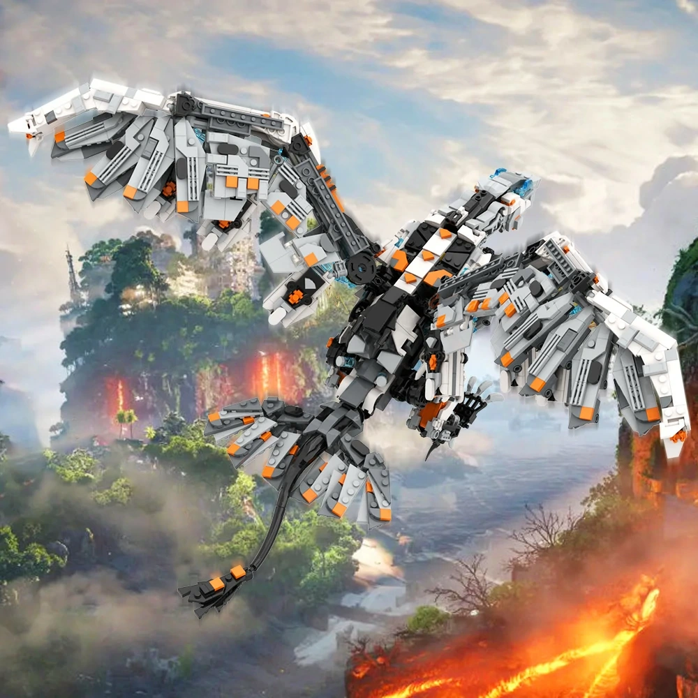 GoBricks MOC A1820 Horizon Stormbirds West Despair And Zero Dawn
