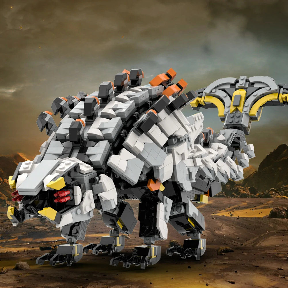 GoBricks MOC A1854 Horizon Zero Dawn Hobmon