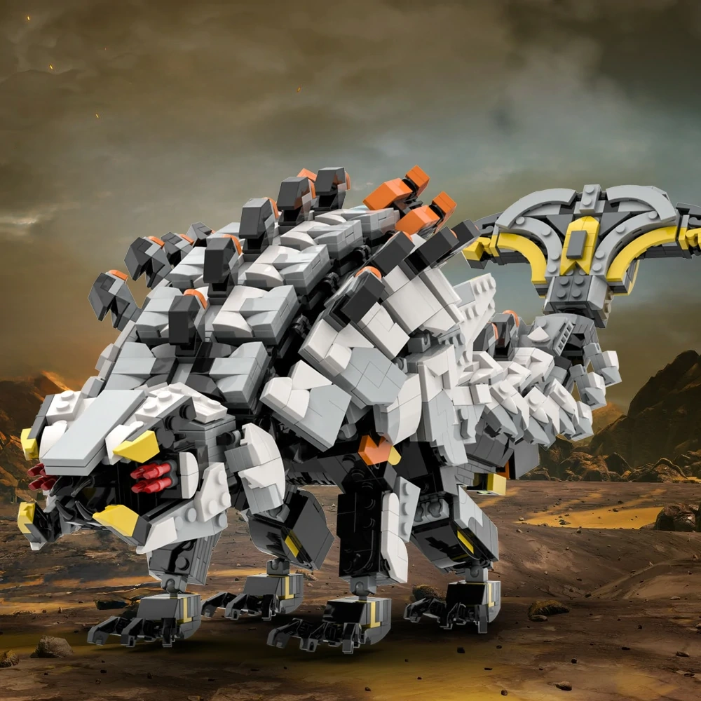 GoBricks MOC A1854 Horizon Zero Dawn Hobmon