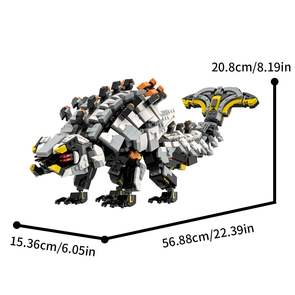 GoBricks MOC A1854 Horizon Zero Dawn Hobmon