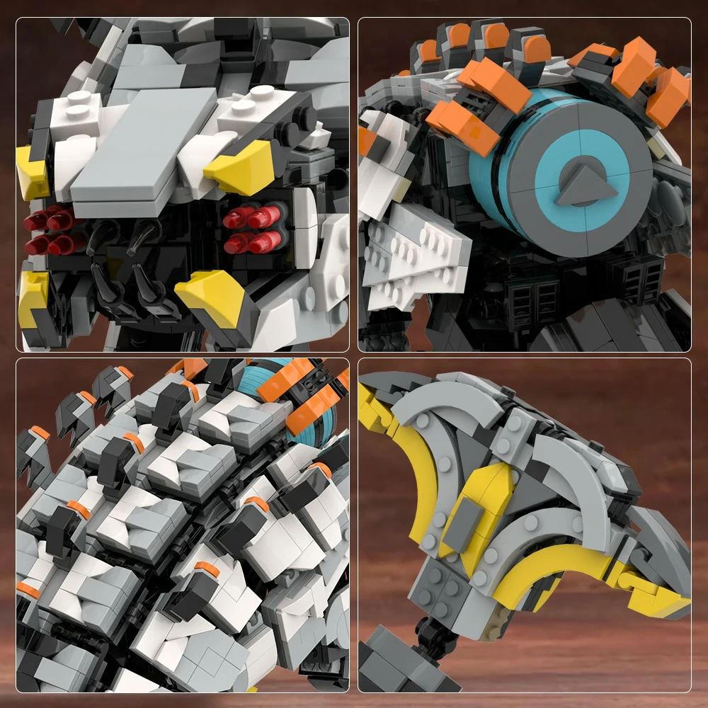 GoBricks MOC A1854 Horizon Zero Dawn Hobmon