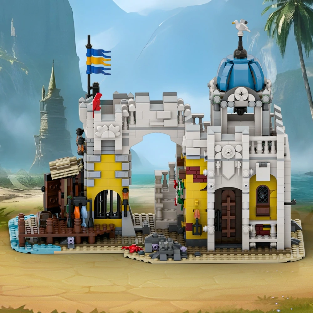 GoBricks MOC A1938 Boudreside Prison