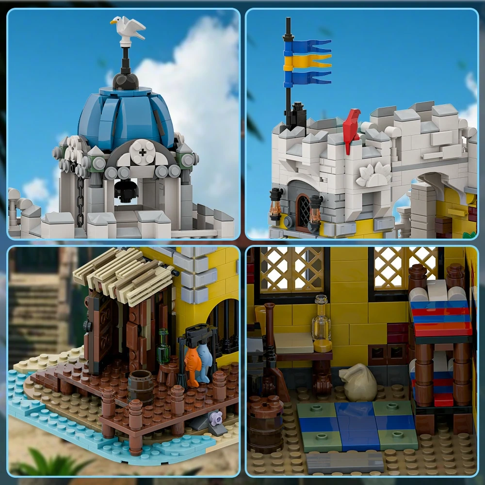 GoBricks MOC A1938 Boudreside Prison