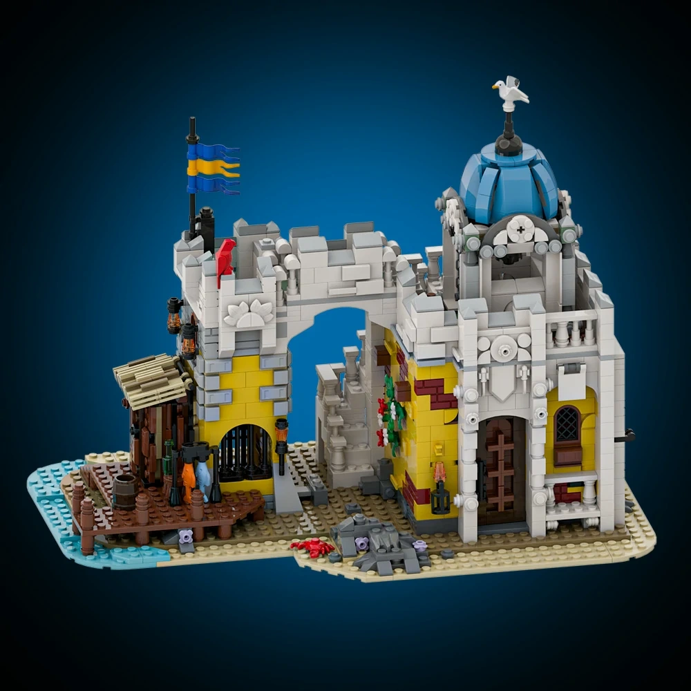 GoBricks MOC A1938 Boudreside Prison