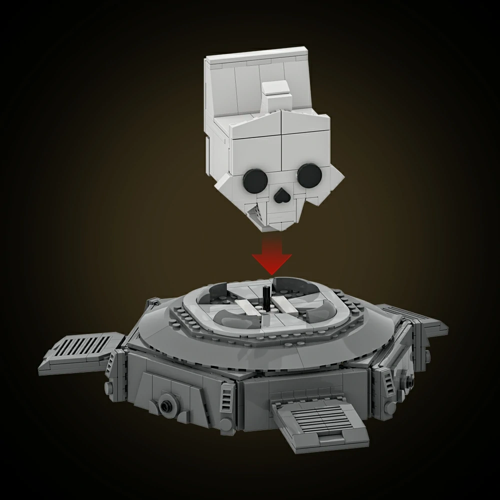 GoBricks MOC A1969 Jedi Diver Handle Bracket