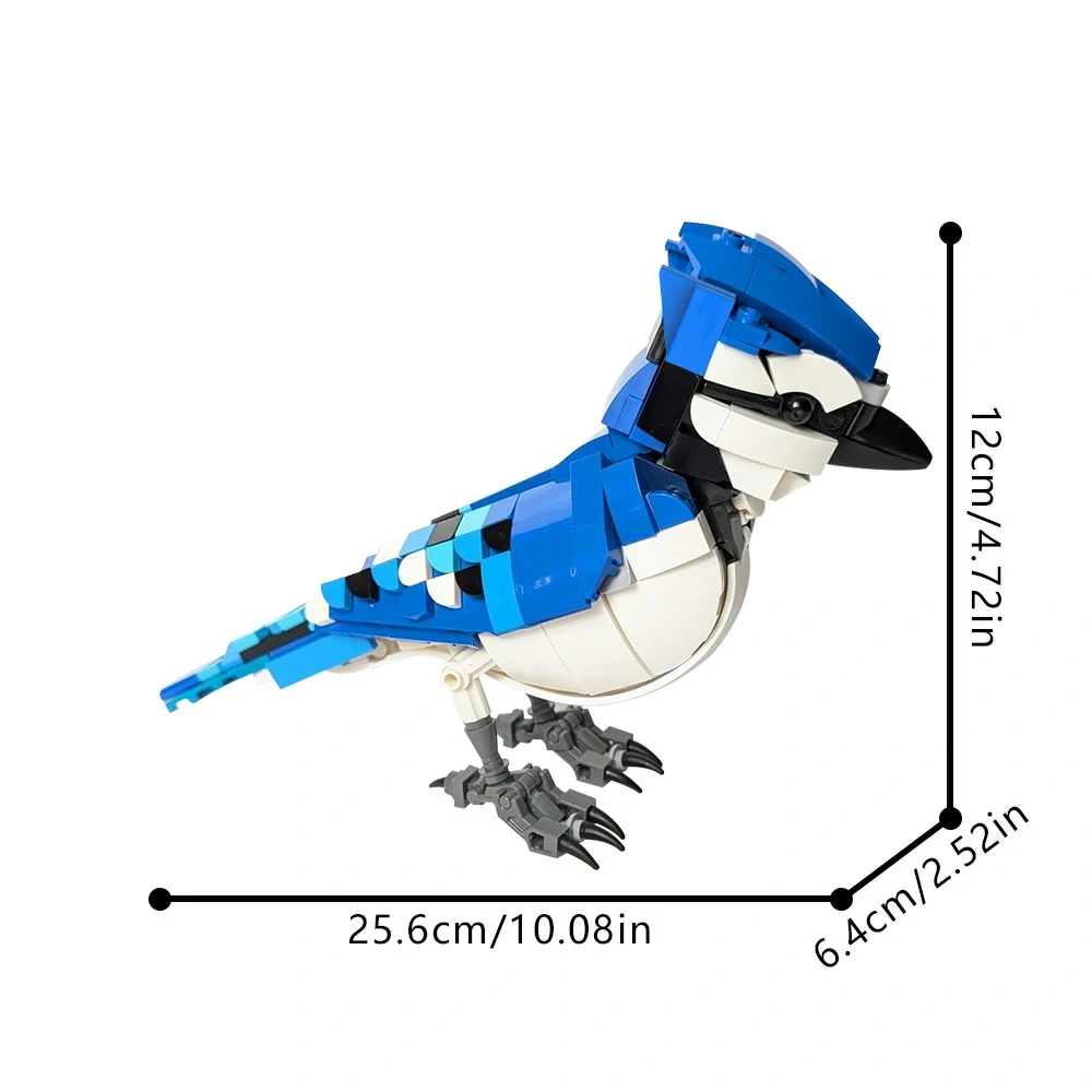 GoBricks MOC 213837 Bluejay