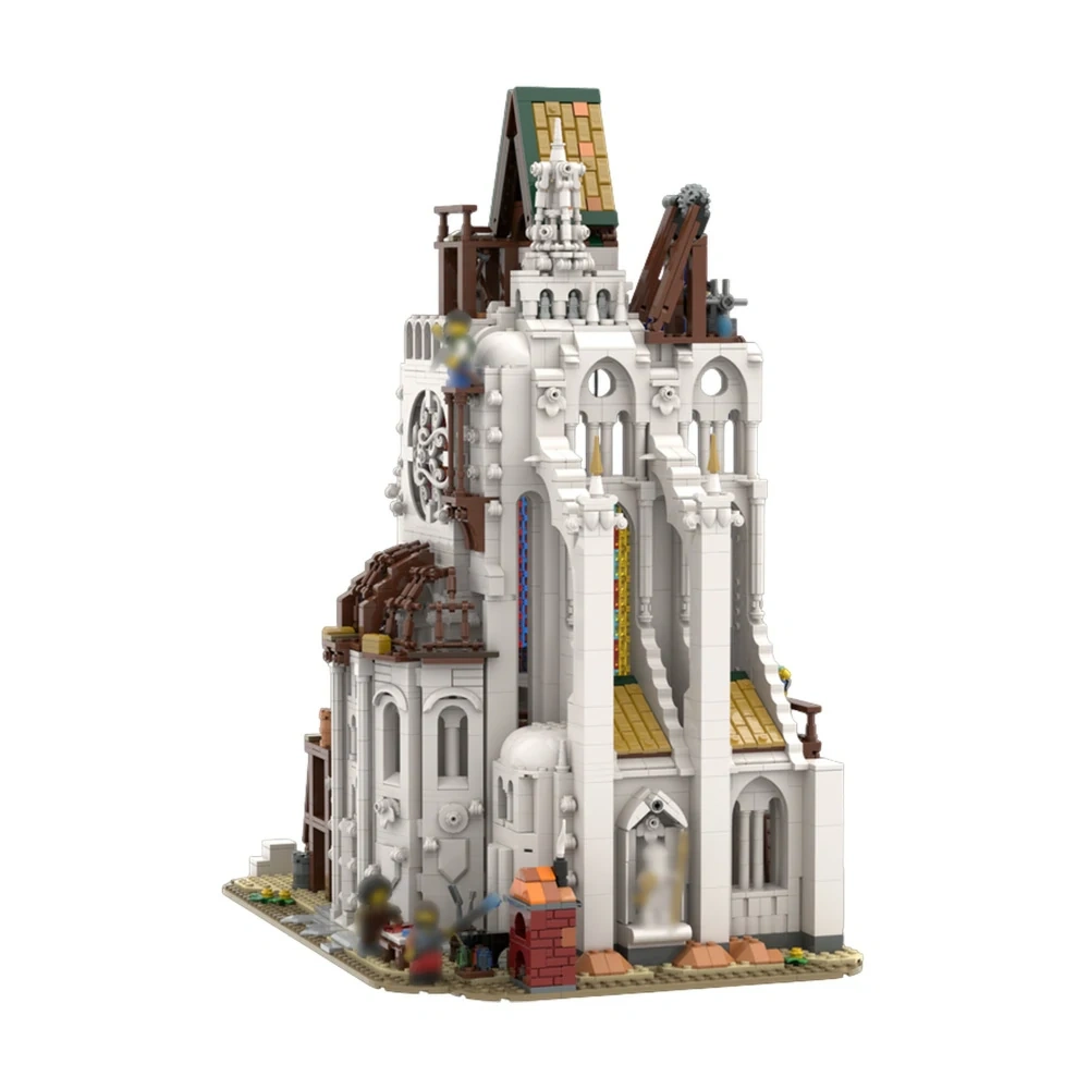 GoBricks MOC 214984 Medieval Construction Site