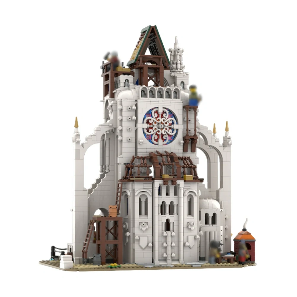 GoBricks MOC 214984 Medieval Construction Site