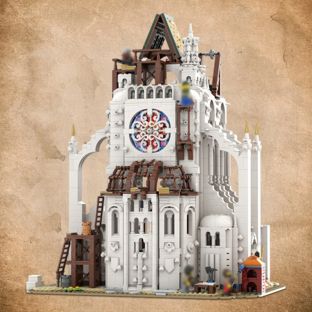 GoBricks MOC 214984 Medieval Construction Site