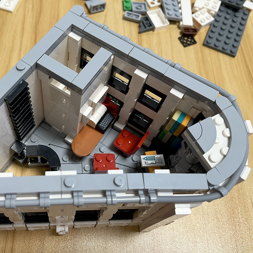 The proofreading room on the third floor of the Custom Flatiron Building newspaper office.