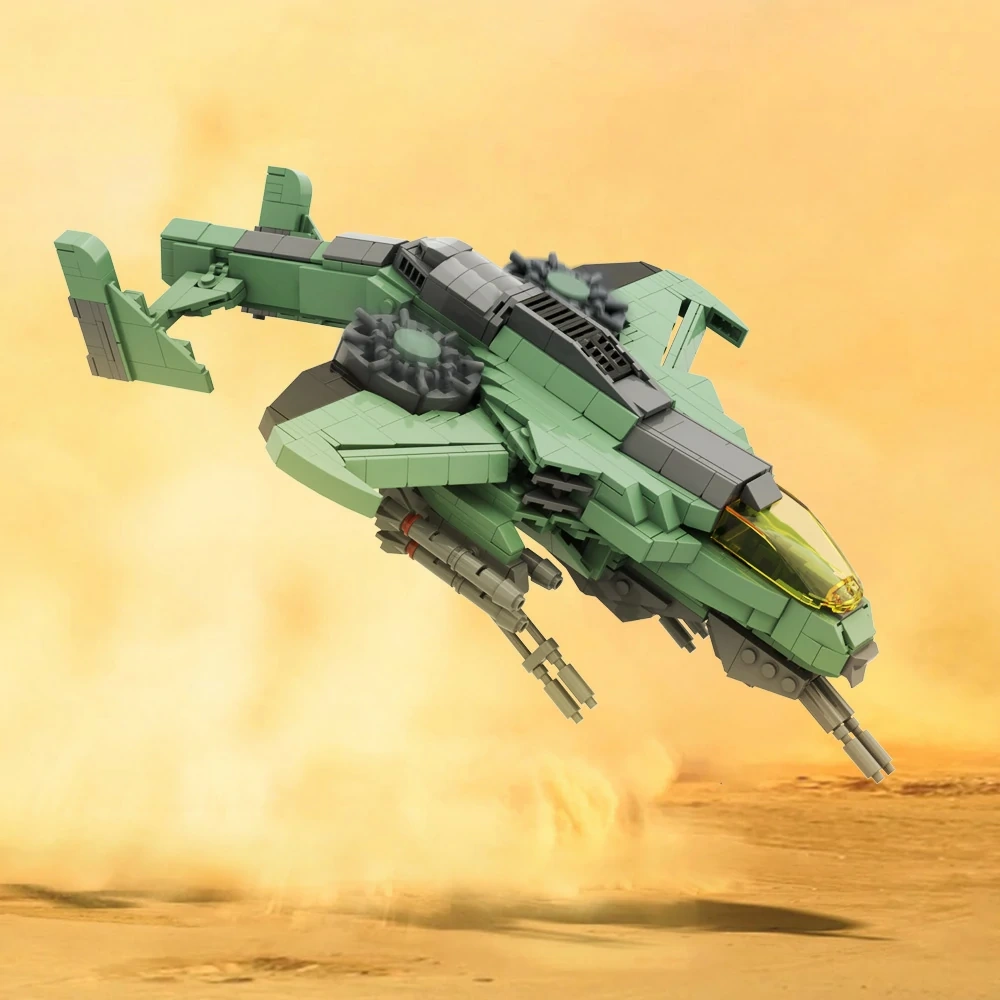 GoBricks MOC 207092 Halo AV-22 Sparrow