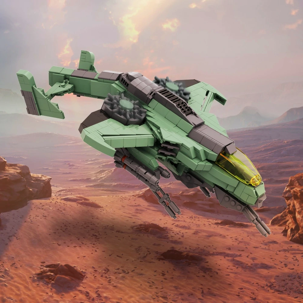 GoBricks MOC 207092 Halo AV-22 Sparrow