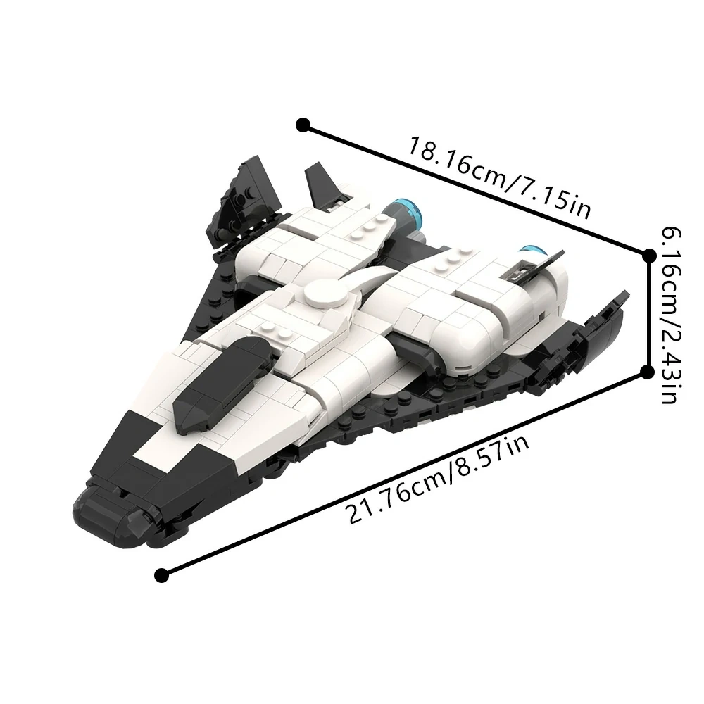 GoBricks MOC 204773 CF2 Shuttle Flight Of Nova