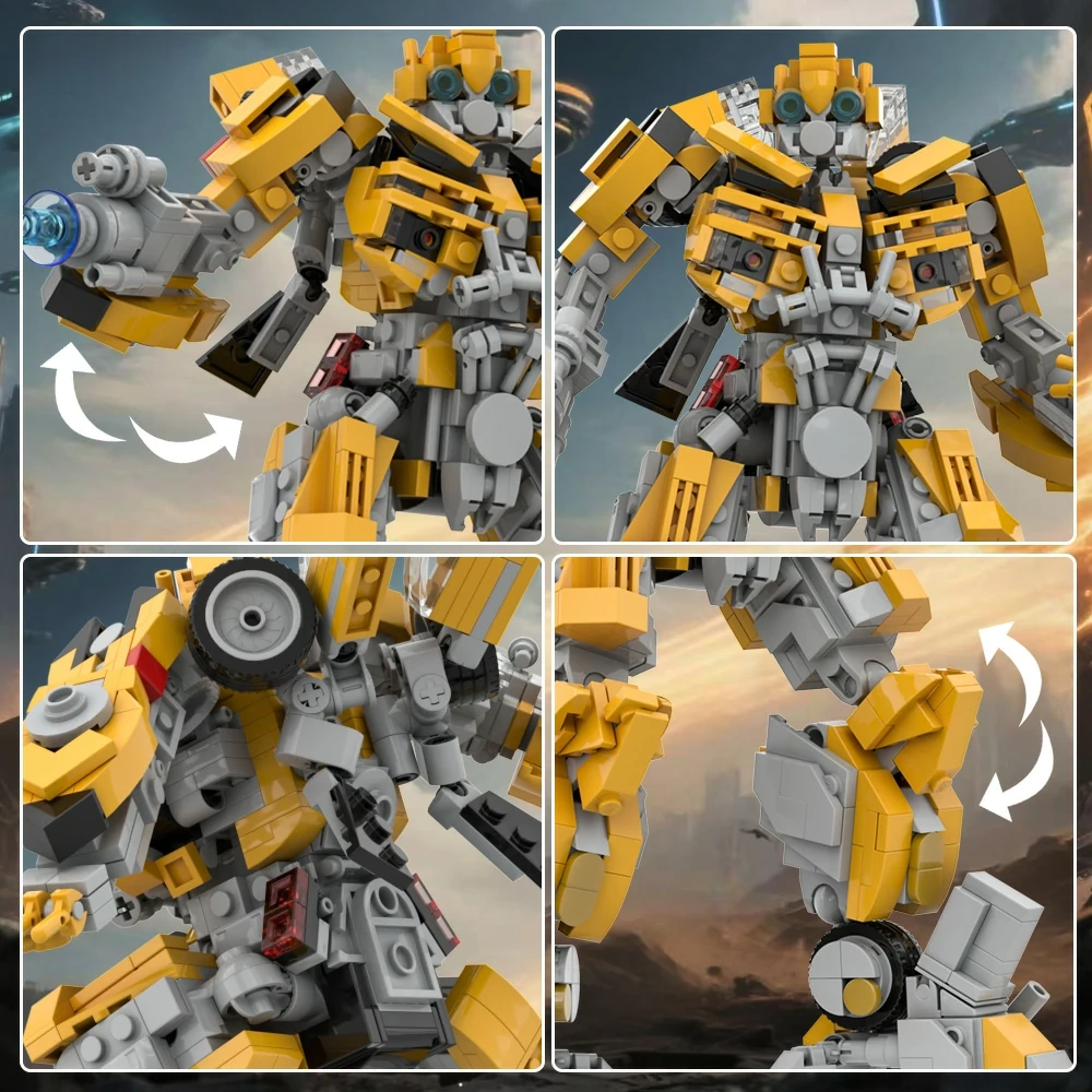 GoBricks MOC A1990 Transformers Bumblebee