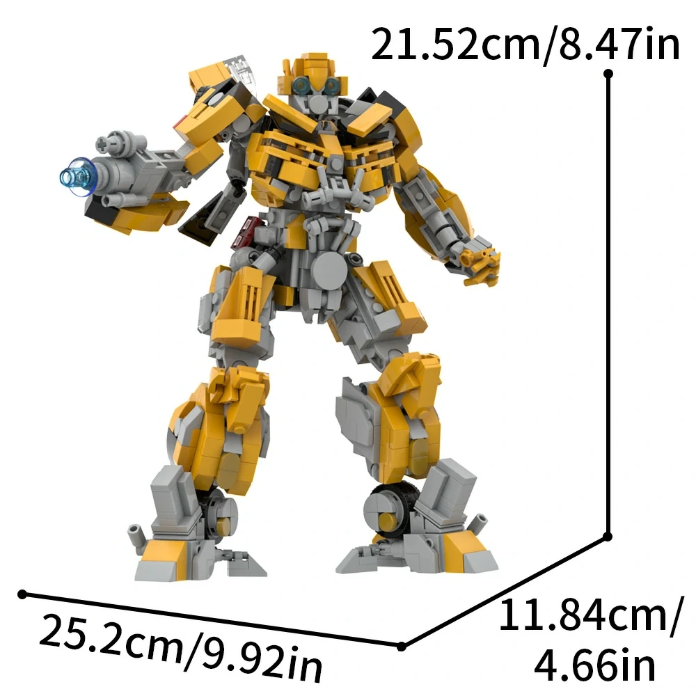 GoBricks MOC A1990 Transformers Bumblebee